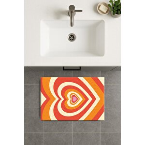 Banyo Paspası, Yıkanabilir - Kaydırmaz Taban 60x90 cm