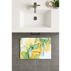 Banyo Paspası, Yıkanabilir - Kaydırmaz Taban 60x90 cm