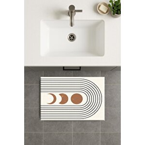 Banyo Paspası, Yıkanabilir - Kaydırmaz Taban 80x120 cm