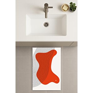 Banyo Paspası, Yıkanabilir - Kaydırmaz Taban 80x120 cm