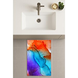 Banyo Paspası, Yıkanabilir - Kaydırmaz Taban 40x60 cm