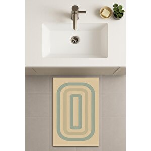 Banyo Paspası, Yıkanabilir - Kaydırmaz Taban 70x110 cm
