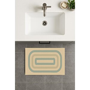 Banyo Paspası, Yıkanabilir - Kaydırmaz Taban 70x110 cm
