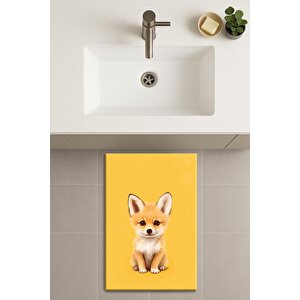 Banyo Paspası, Yıkanabilir - Kaydırmaz Taban 60x90 cm