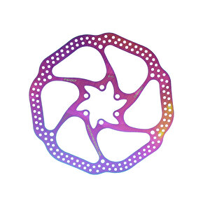 İmpact 180mm Rainbow Bisiklet Disk Fren Rotoru 6 Vidalı