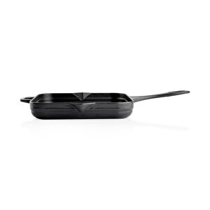 Guss Chef Döküm Kare Grill Tava 28x28 Cm 1 Parça-gri