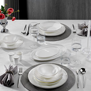 Chance Platin Yemek Takımı 56 Parça-platin