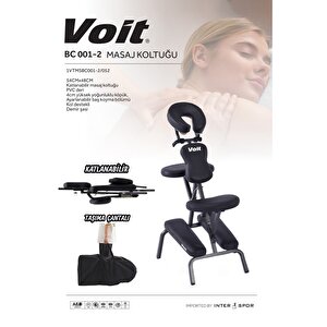Bc001-2 Masaj Koltuğu / Si̇yah