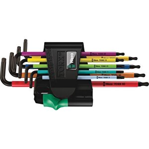 Wera 967 Spkl/9 Tork Bo Sb Renkli Alyan Set 05024335001