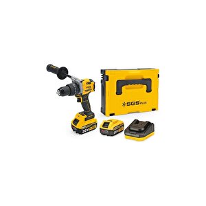 Sgs Sgs5533 20 Volt - 4 Amper - 130 Nm Akülü Darbeli Matkap Seti