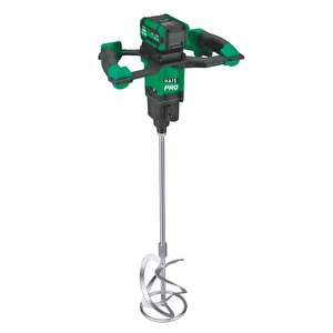 Haispro Gj800 Profesyonel Boya & Harç Karıştırıcı 120 Mm 2x4 Ah Çift Akü