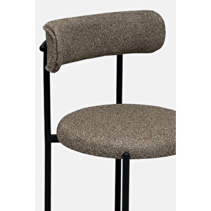 Niron Elis Sandalye Takımı (4 Adet) – Kahverengi, Modern Ve Ergonomik Tasarım