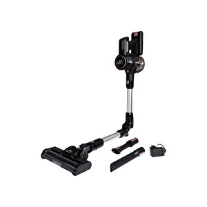 Pi̇rantech Es411 Led Ekranlı Katlanabilir Yüksek Emiş Güçlü 300 Watt Dikey Şarjlı Süpürge