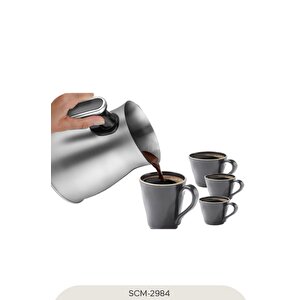Scm-2984 Kahve Makinesi Silver