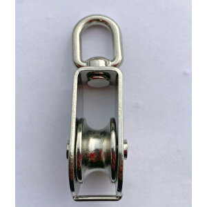 Paslanmaz Krom Tekli̇ Makara 25mm
