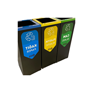 Cam Kağıt Plastik Geri Dönüşüm Kutusu