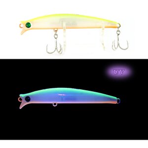 V Gaga 92mm 15.5 Gr Maket Balık 01 Limon