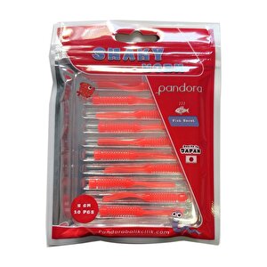 Shaky Worm 5cm 10 Adet Lrf Silikonu Orange