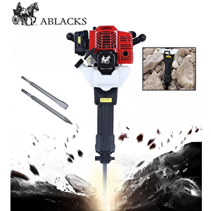Benzinli Profesyonel Turbo Hilti + Keski + Murç (çift Aparat)