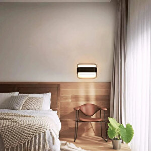 Helios 12w Günışığı Ledli Dış Mekan, Bahçe, Balkon, Teras, Kamelya, Veranda Apliği, Dekoratif Led Aplik Hs5653