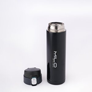 Glo 500 Ml Çelik Termos Siyah