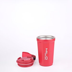 Milo Dery 350 Ml Çelik Termos Mug Kırmızı