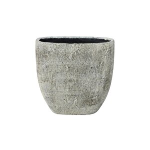 Anne Beyaz Seramik Saksı 32*14*30cm