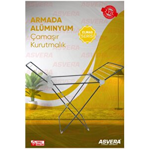 Armada Alümi̇nyum Kanatli Çamaşir Kurutmalik