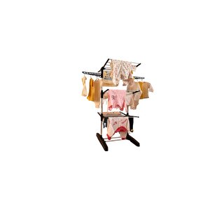 3 Katlı Bebek Çamaşır Kurutma Askısı