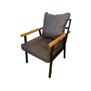 Metal Çay Seti 2+1+1 Bahçe Balkon Teras Takımı