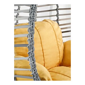 Rattan Örgü Fındık Model Hamak Bahçe Salıncağı