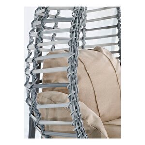 Rattan Örgü Fındık Model Hamak Bahçe Salıncağı