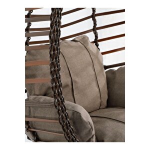 Rattan Örgü Fındık Model Hamak Bahçe Salıncağı