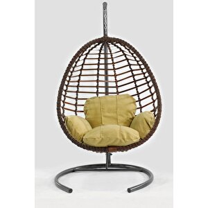 Rattan Örgü Fındık Model Hamak Bahçe Salıncağı