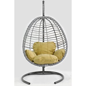 Rattan Örgü Fındık Model Hamak Bahçe Salıncağı
