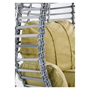 Rattan Örgü Fındık Model Hamak Bahçe Salıncağı