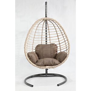 Rattan Örgü Fındık Model Hamak Bahçe Salıncağı