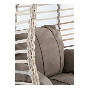 Rattan Örgü Fındık Model Hamak Bahçe Salıncağı