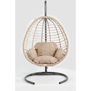 Rattan Örgü Fındık Model Hamak Bahçe Salıncağı