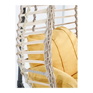 Rattan Örgü Fındık Model Hamak Bahçe Salıncağı