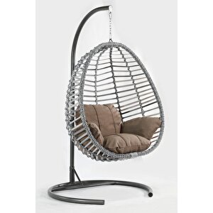 Rattan Örgü Fındık Model Hamak Bahçe Salıncağı