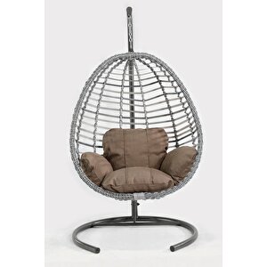 Rattan Örgü Fındık Model Hamak Bahçe Salıncağı