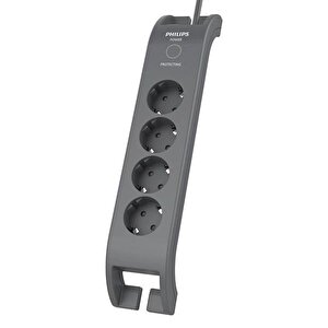 4-lü Spn3140a/62 900 Joules Akım Koruma Prizi Gri̇