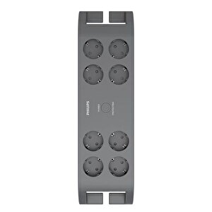 8-li Spn3180a/62 900 Joules Akım Koruma Prizi Gri̇