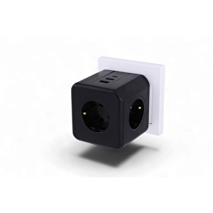 Çocuk Termal Kısa Devre Akım Korumalı 3 Prizli 2 Usb + 1 Type-c Topraklı Golyat Grup Şarj Fiş Priz