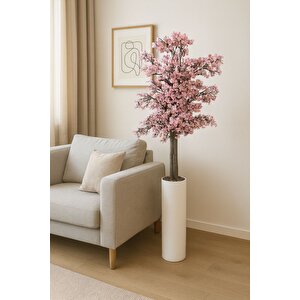 Yoğun Yapraklı 100 Cm Yapay Sakura Bahar Dalı Ağacı Premium
