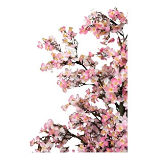 Yoğun Yapraklı 100 Cm Yapay Sakura Bahar Dalı Ağacı Premium