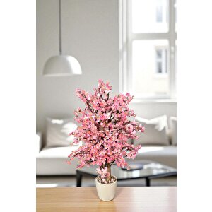 Yoğun Yapraklı 60 Cm Yapay Sakura Bahar Dalı ağacı