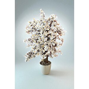 Yoğun Yapraklı 60 Cm Yapay Sakura Bahar Dalı ağacı