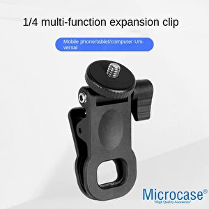 Microcase Çok Amaçlı Kıskaçlı 1/4 Vida Başlıklı Tutucu Düz Başlık - Al5000